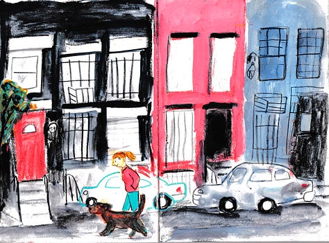 Beth Spencer's travel sketches from New York City