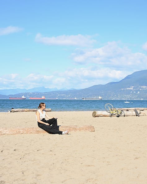 oide coffee, kitsilano beach + fat mao noodles