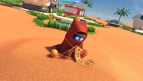 Astro Bot on PlayStation 5