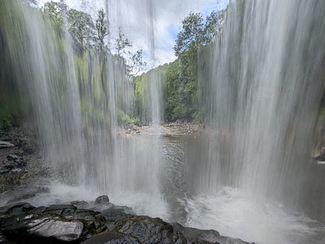 guided waterfall walking in the Brecon Beacons National Park