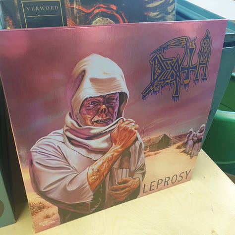 6 New Death LP vinyl re-issues