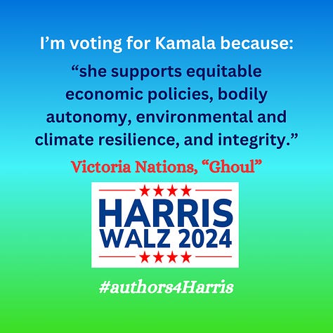 Stated Reasons to Vote for Kamala & Tim