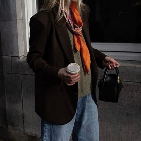 Belts. Scarf. Paraboots. Loafers.