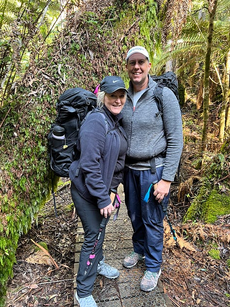 Day four on The Three Capes Signature Walk - a climb up Mt Fortescue