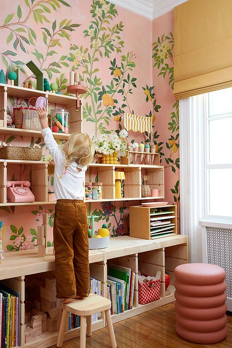 a selection of stylish kids' playrooms
