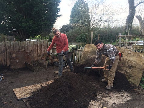 Working The meadow at Great Dixter on the gardening team. Photos by Molly Hendry