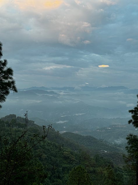 As light fades over India’s Himalayas from NAAR