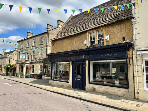 9 photos - views of The High Street, Corsham, Wiltshire Images: Roland's Travels