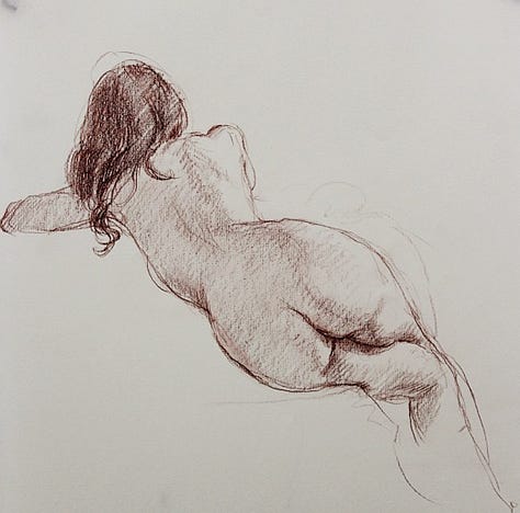 harry holland life drawings