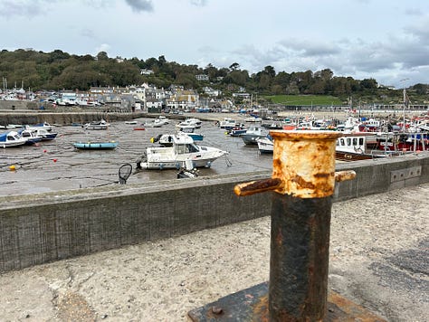 Photos of the harbour in Lyme Regis known as The Cobb. Images: Roland's Travels