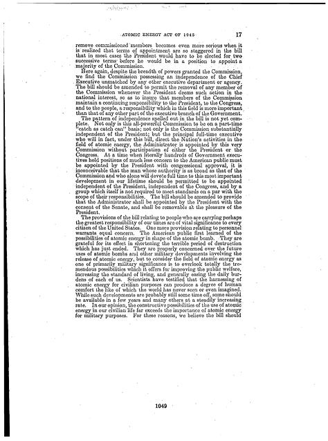 Dissent to HR 4566 from Rep Holified & Rep Price;. Source: Nuclear Regulatory Commission 