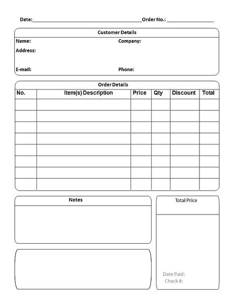 Small Business forms to get you organized.