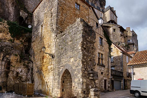 The Lower Town of Rocamadour