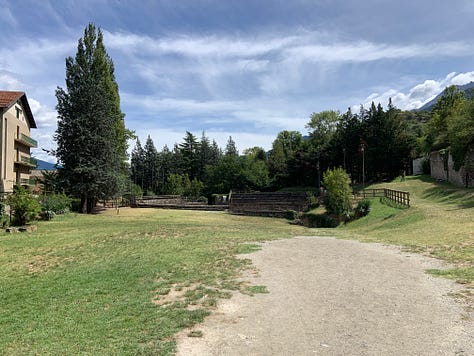 Gladiator Fights in Susa. Little towns in Italy often contain unexpected treasures. They preserve the antique artifacts better than the famous tourist attractions. I want to show you the amphitheater of Susa today. 