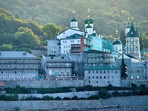 Russian monastery Athos