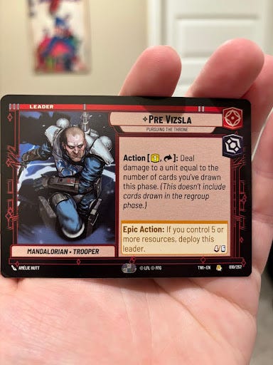Star Wars Unlimited Awesome Pack Pulls