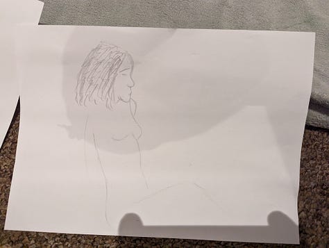 stag party life drawing