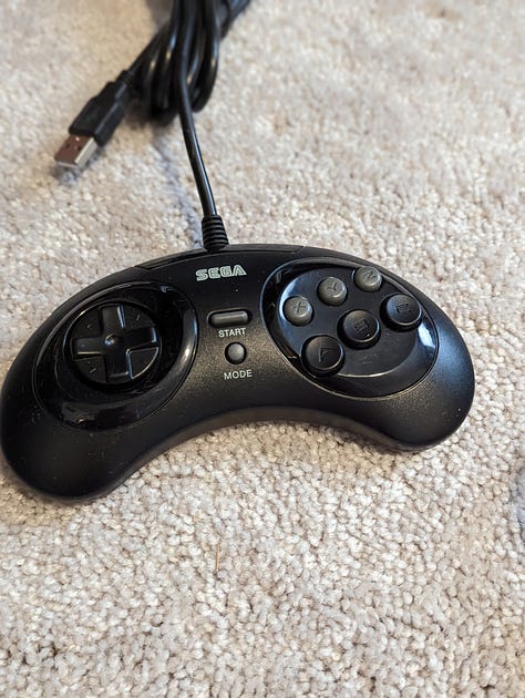 Sega Genesis Switch controller
