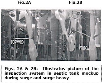 Compact and Minimalist Observation Class Bio Inspired Robotic Vehicle for Septic Tank and Sewer Line Inspection