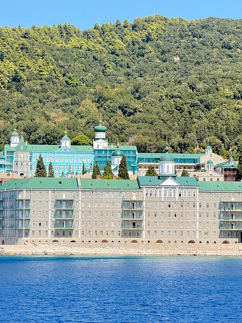 Russian monastery Athos