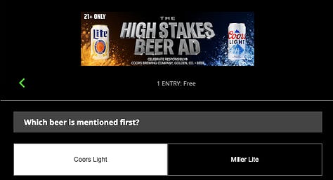 Molson Coors and DraftKings partner for Super Bowl ad