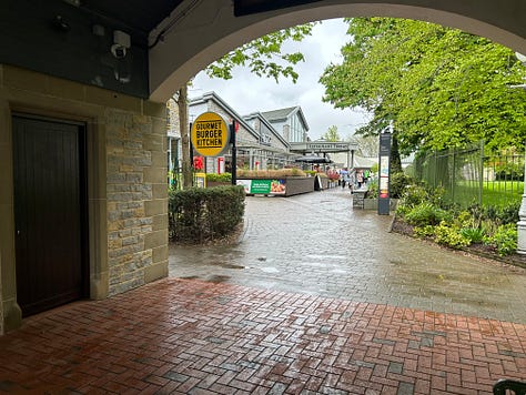 Clarks Village Shopping Centre. Views of the centre. Images: Roland's Travels