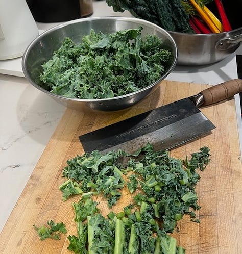 vegetable prep