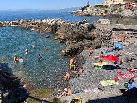 Confronting Two Beaches. The Ligurian Sea offers a diverse range of coasts and attractions. In this post, I will highlight two towns located just a few kilometers apart to showcase this variety.