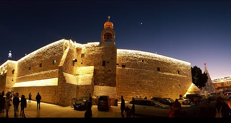 Manger Square in Bethlehem