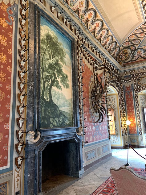 Real Castle of Sarre, Aosta Valley, Italy, hunting lodge of Savoy