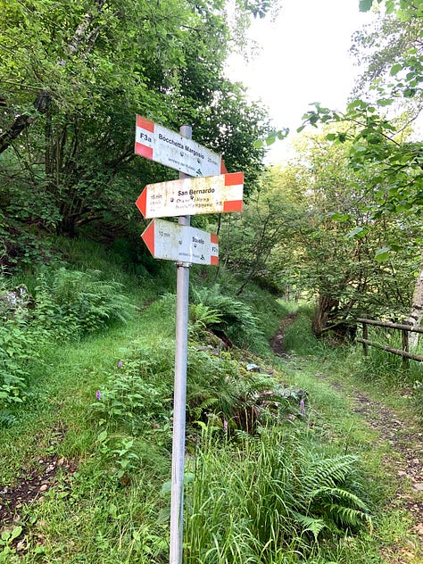 Oasi Zegna, mont Rubello and santuary S. Bernardo, Trivero (Biella, Italy)