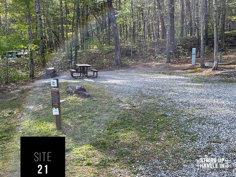 Morganton Point Campsites