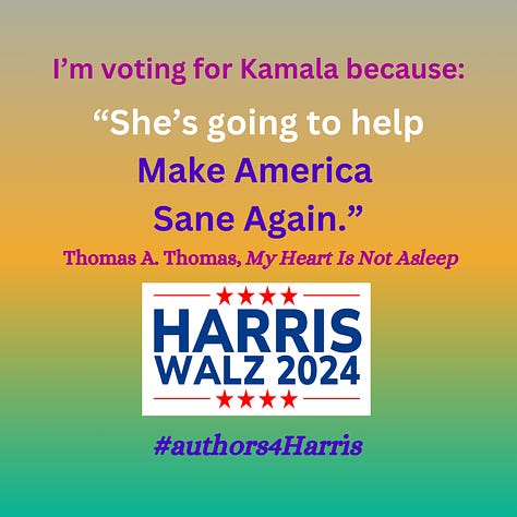 Stated Reasons to Vote for Kamala & Tim