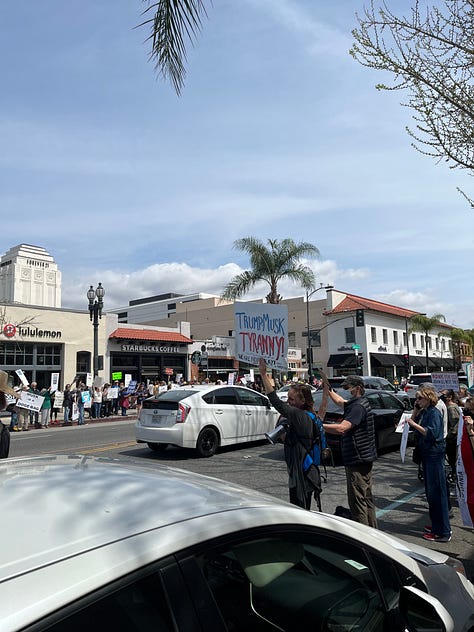 Protests in Pasadena