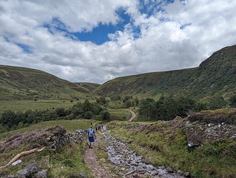 guided team building challenge walk in the brecon beacons