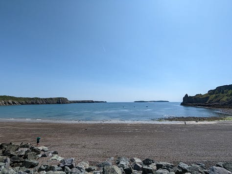 walking Lydstep to Tenby