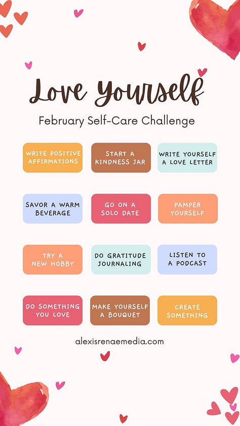 Self-Care Activities for Valentine's Day