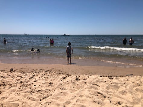 Scenes from Grand Haven and Lake Michigan
