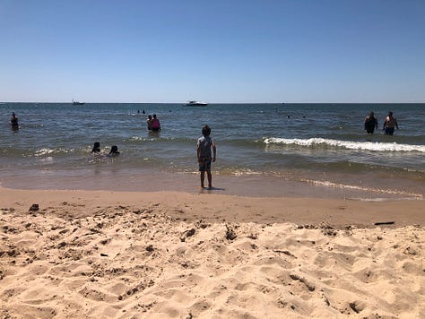 Scenes from Grand Haven and Lake Michigan