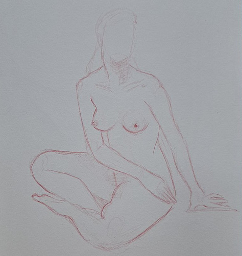 female nude life drawing cardiff