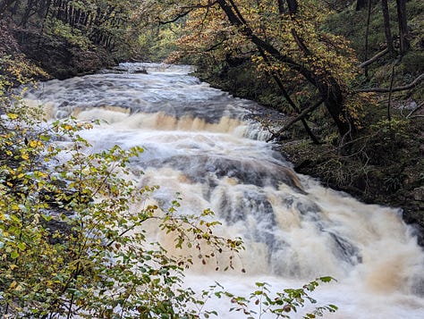 guided waterfall walk brecon beacons