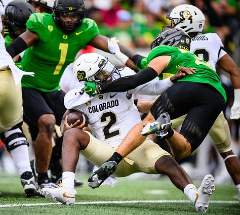 Canzano: Oregon Ducks find identity against Colorado