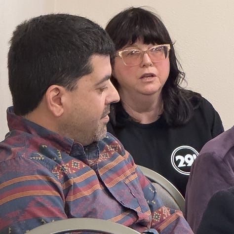 Participating in the discussion for these departments was Linda Chartier, Robin Schlosser, LeeAnn Clarke, Carlos Blandon, Caitlin Gill, George Mulopulos, Matt Shragge, Veno Nathraj and Eric Menendez. Not pictured Maureen Gillespie. (Photos: Cindy Bernard)