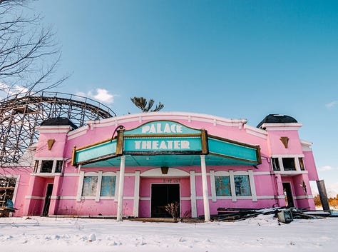 abandoned geauga lake in 2013