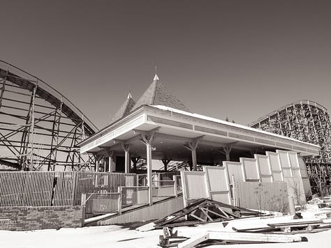 abandoned geauga lake in 2013