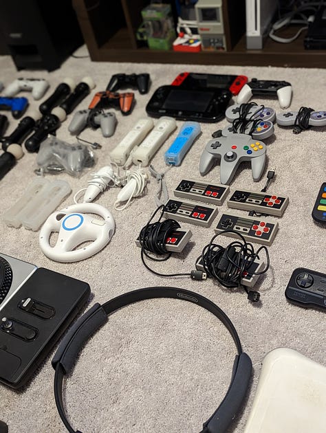 Lots of controllers!