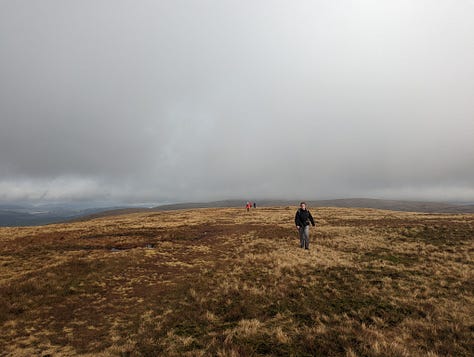 mountain walk in the brecon beacons