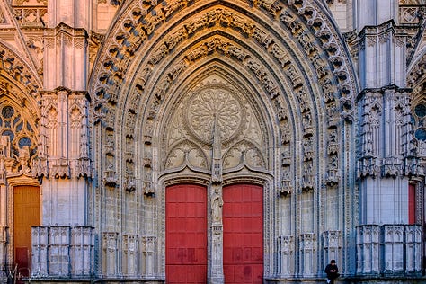 Facade and towers