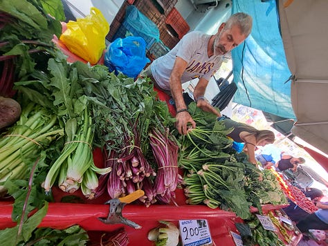 Iraklion Thursday market, Crete