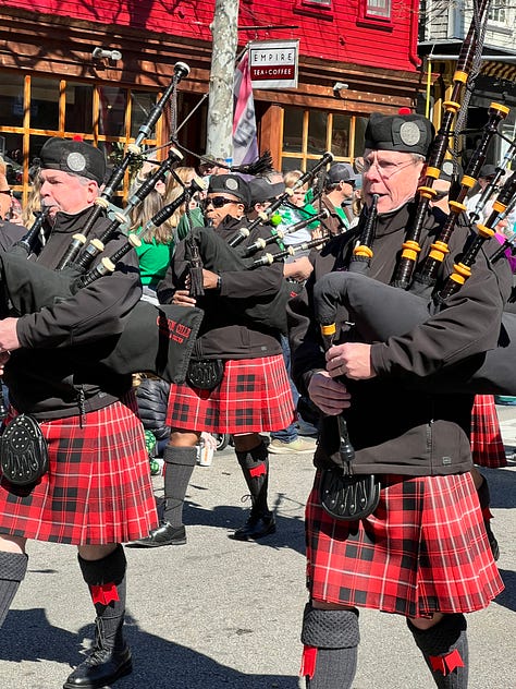 Scenes from the Newport St. Patrick's Day Parade